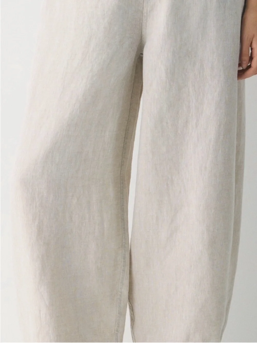 NWT Aritzia Interstate Linen Balloon Pant 100% Organic Linen